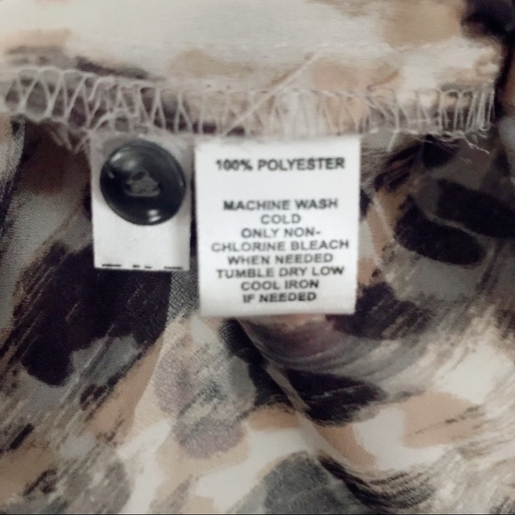 Loft Leopard Print Blouse - XXSP - Picture 4 of 4